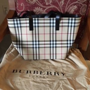Burberry Nova Check Tote